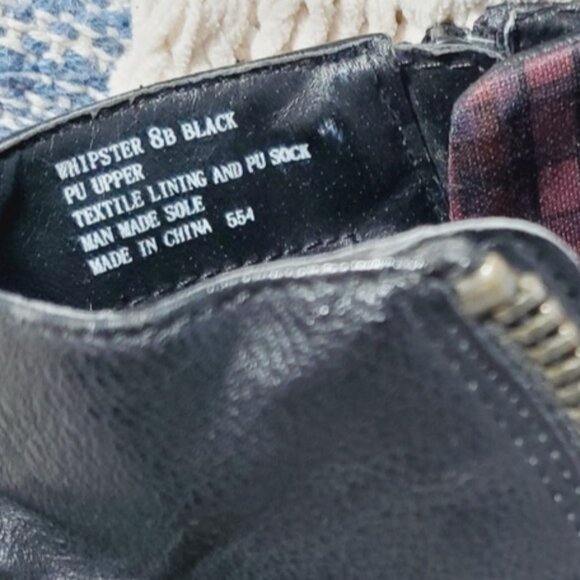 Vintage Y2K MADDEN GIRL "Whipster" Lace Up Prairie Ankle Boots - Picture 13 of 14